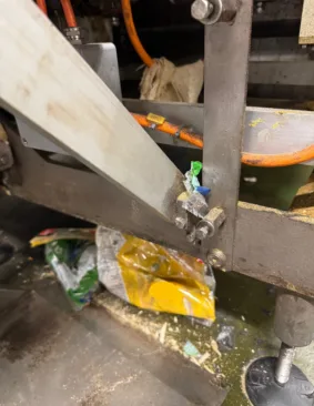Hidden product debris